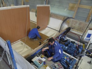 Le chantier naval de l'entreprise conçoit tous ses bateaux et en fabrique une douzaine par an.