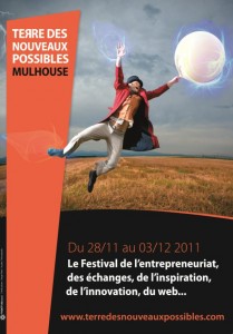 L'affiche du festival de l'entreprenariat.