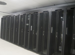 Salle d'hébergement des serveurs.