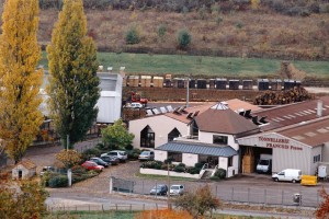 Le site de Saint-Romain (Côte-d'Or) et siège social du groupe.