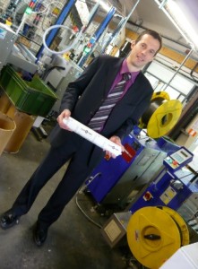 Emmanuel Martin, directeur industriel des sites de Vonges et Pontailler-sur-Saône.