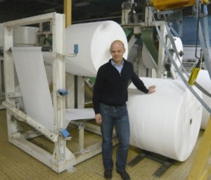 Luc Brami, directeur général de Global Hygiène et repreneur de l'entreprise.